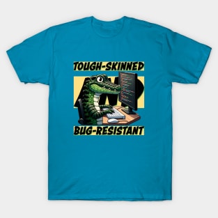 Alligator Coder: The Tough-Skinned, Bug-Resistant Programmer Collection T-Shirt